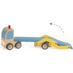 Classic World Wooden Car Transport Truck - Image 4