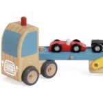 Classic World Wooden Car Transport Truck - Image 2