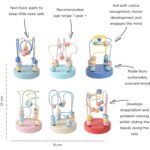 Classic World Pastel Wooden Mini Bead Chaser (Assorted) - Image 4