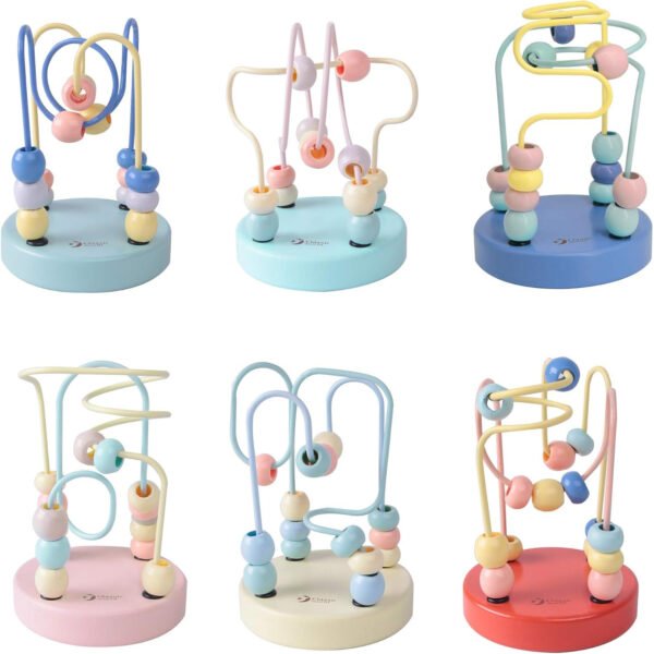 Classic World Pastel Wooden Mini Bead Chaser (Assorted)