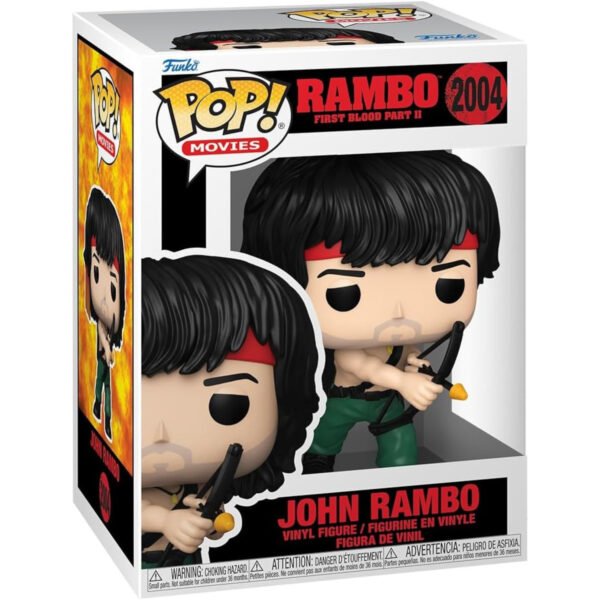 Funko Pop! Movies - Rambo: First Blood Part II - John Rambo with Bow Collectable Vinyl Figure