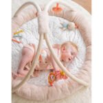 Nattou Mila, Lana & Zoe Wooden Arches Activity Playmat - Image 8