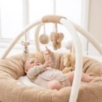 Nattou Teddy Stuffed Activity Playmat with Arches - Image 4