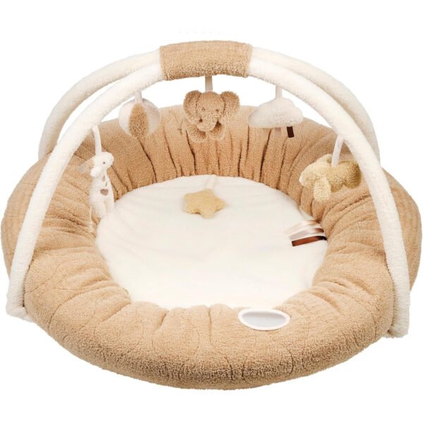 Nattou Teddy Stuffed Activity Playmat with Arches