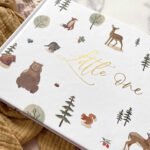 Blush & Gold Luxury Woodland Design (Little One) Baby Journal - Image 2