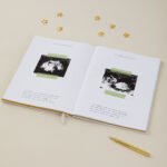 Blush & Gold Luxury 'My Pregnancy Journal' Pearl with Gilded Edges - Image 3