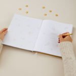 Blush & Gold Luxury 'My Pregnancy Journal' Pearl with Gilded Edges - Image 4