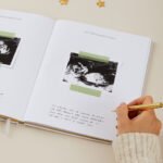 Blush & Gold Luxury 'My Pregnancy Journal' Pearl with Gilded Edges - Image 5