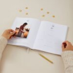Blush & Gold Luxury 'My Pregnancy Journal' Pearl with Gilded Edges - Image 6