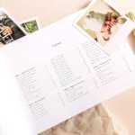 Blush & Gold Luxury Baby Journal 'Little One' White & Gold Foil with Gilded Edges - Image 2
