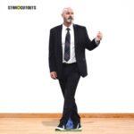 Steve Clarke (Scottish Football Manager) Lifesize + Mini Cardboard Cutout / Standee - Image 8
