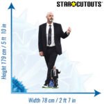 Steve Clarke (Scottish Football Manager) Lifesize + Mini Cardboard Cutout / Standee - Image 3