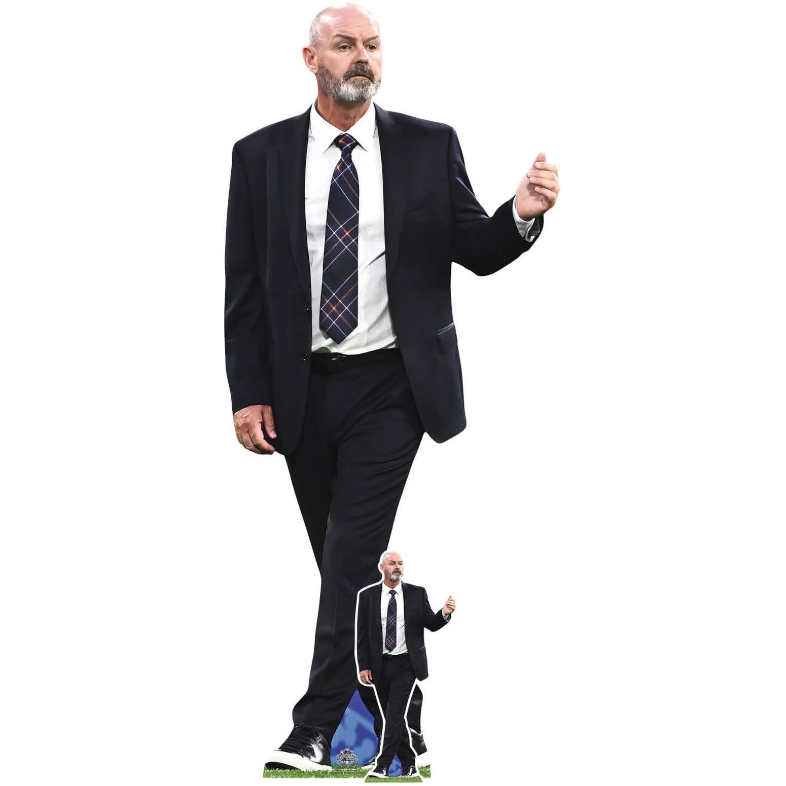 CS1285 Steve Clarke (Scottish Football Manager) Lifesize + Mini Cardboard Cutout Standee Steve Clarke (Scottish Football Manager) Lifesize + Mini Cardboard Cutout / Standee - Image 1