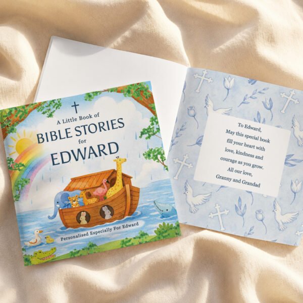 Personalised Children's 'A Little Book of Bible Stories' Story Book