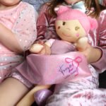 Personalised Bow Motif Pink Princess Ballerina Rag Doll - Image 3