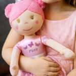 Personalised Butterflies Design Pink Princess Ballerina Rag Doll - Image 2
