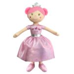 Personalised Butterflies Design Pink Princess Ballerina Rag Doll - Image 6