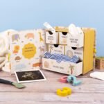 Lullaby Animals 'Welcome Little One' 6 Drawer Keepsake Box - Image 4