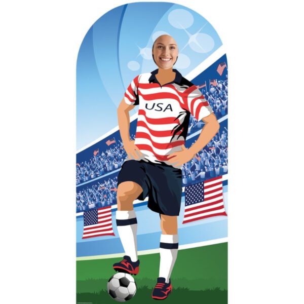 USA (World Cup Football) Lifesize Stand-In Cardboard Cutout / Standee