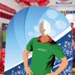 Mexico (World Cup Football) Lifesize Stand-In Cardboard Cutout / Standee - Image 7