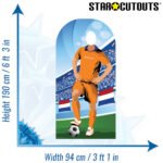 Netherlands (World Cup Football) Lifesize Stand-In Cardboard Cutout / Standee - Image 3