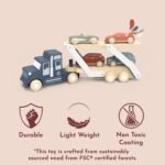 Speedy Monkey Wooden Car Transporter - Image 3