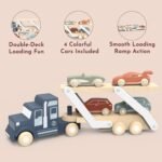 Speedy Monkey Wooden Car Transporter - Image 4