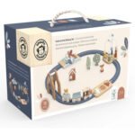 Speedy Monkey Wooden Multi-Activity Railrway Set - Image 3