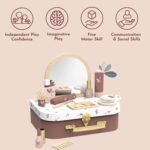 Speedy Monkey Children's Wooden Beauty Suitcase - Image 2