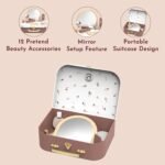 Speedy Monkey Children's Wooden Beauty Suitcase - Image 3