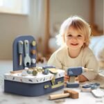 Speedy Monkey Wooden Workbench Tools Suitcase - Image 2