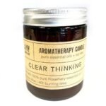 Aromatherapy Glass Jar Candle - Clear Thinking - Image 2