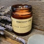 Aromatherapy Glass Jar Candle - Clear Thinking