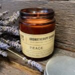 Aromatherapy Glass Jar Candle - Peace