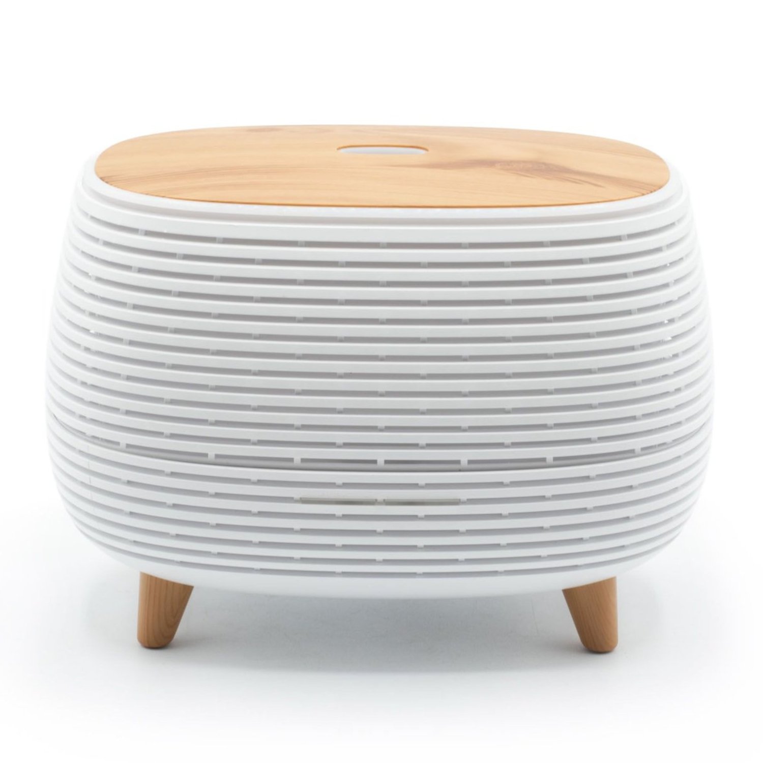 AATOM-43 Ancient Wisdom Futuristic Ribbed Aroma Diffuser with Colour Changing Light Ancient Wisdom Futuristic Ribbed Aroma Diffuser with Colour Changing Light - Image 1