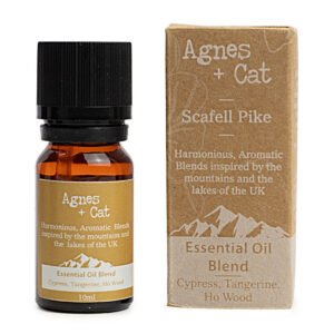 ACEBL-02 Agnes + Cat Scafell Pike Essential Oil Blend – Cypress, Tangerine & Ho Wood Box