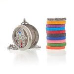 Ancient Wisdom Hamsa Chakra Aromatherapy Jewellery Stainless Steel Necklace - Image 3