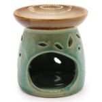 Ancient Wisdom Classic Blue Ceramic Oil Burner - Image 5