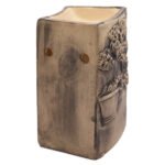 Ancient Wisdom Hand Painted Ceramic Bonsai Oil Burner - Slate - Image 2
