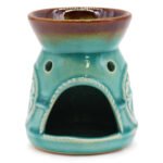 Ancient Wisdom Classic Ceramic Spa Burner – Turquoise - Image 3