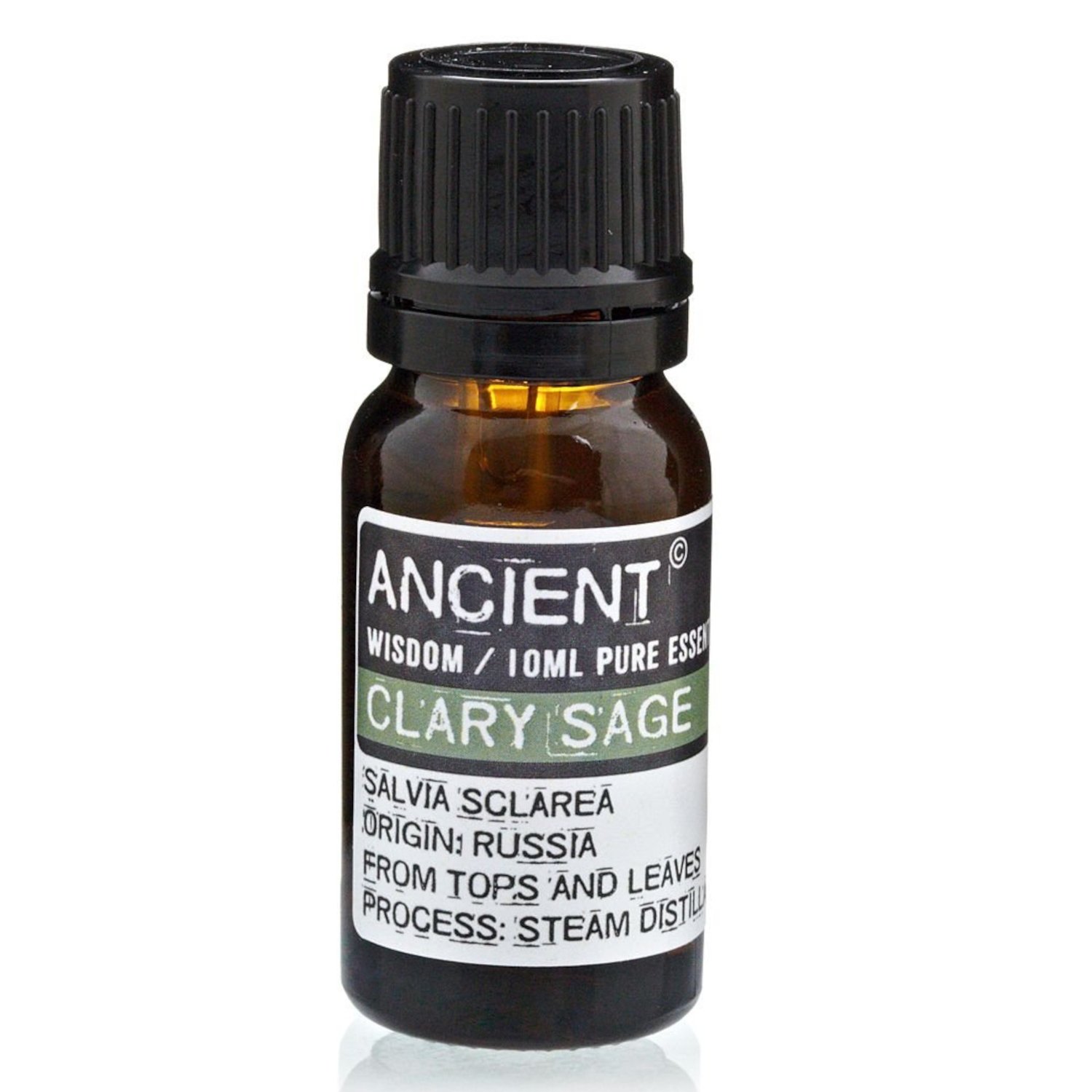EO-07 Ancient Wisdom Clary Sage 10ml Pure Essential Oil Ancient Wisdom Clary Sage 10ml Pure Essential Oil - Image 1