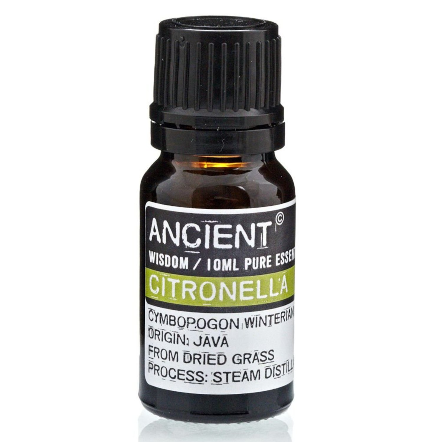 EO-20 Ancient Wisdom Citronella 10ml Pure Essential Oil Ancient Wisdom Citronella 10ml Pure Essential Oil - Image 1