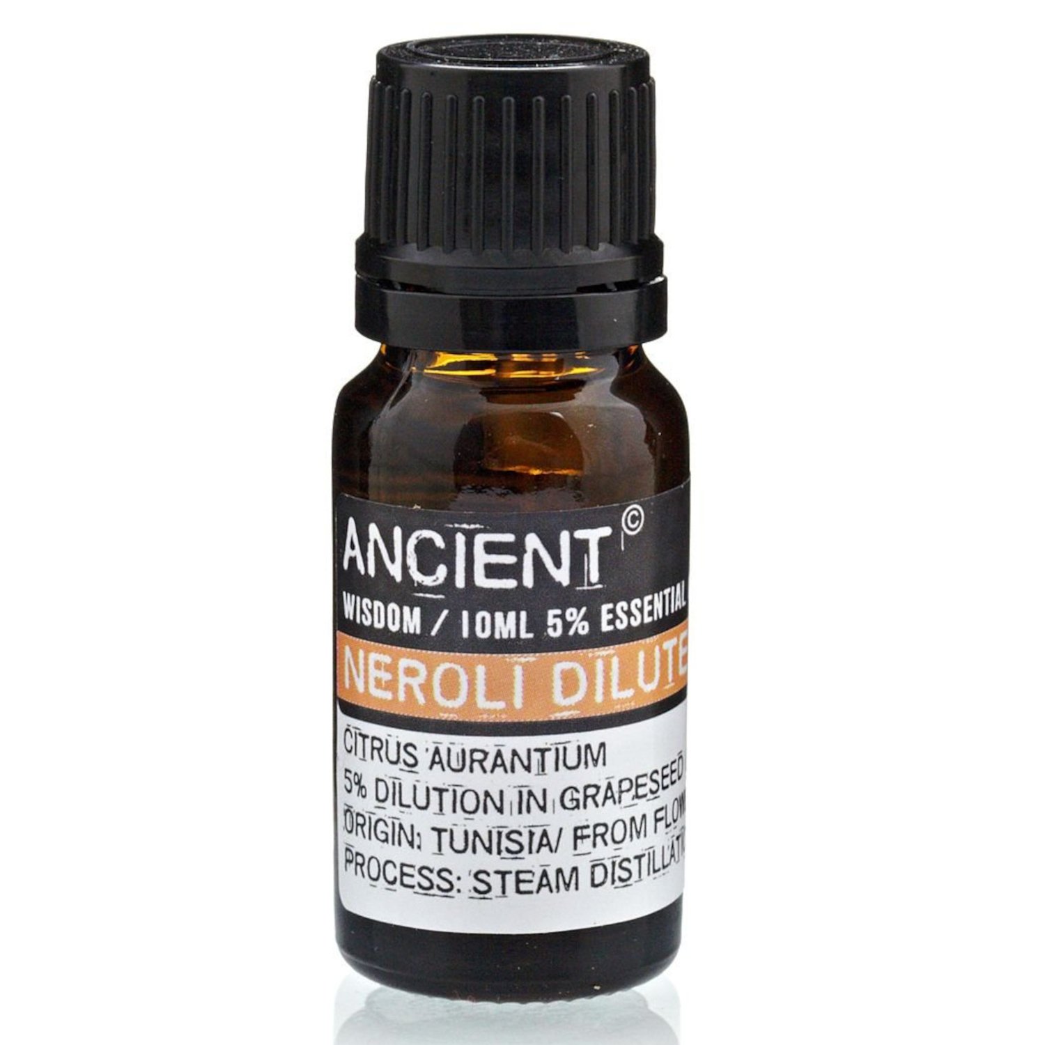 EO-32 Ancient Wisdom Neroli Dilute 10ml 5% Essential Oil Ancient Wisdom Neroli Dilute 10ml 5% Essential Oil - Image 1