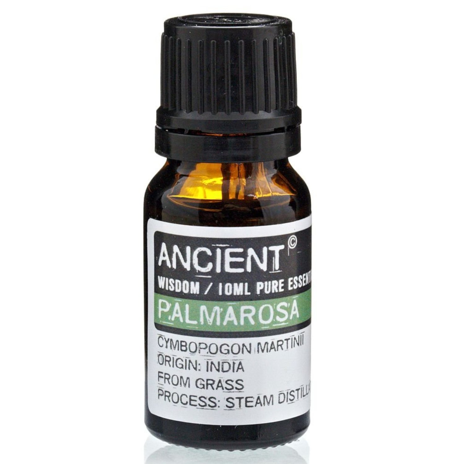 EO-36 Ancient Wisdom Palmarosa 10ml Pure Essential Oil Ancient Wisdom Palmarosa 10ml Pure Essential Oil - Image 1