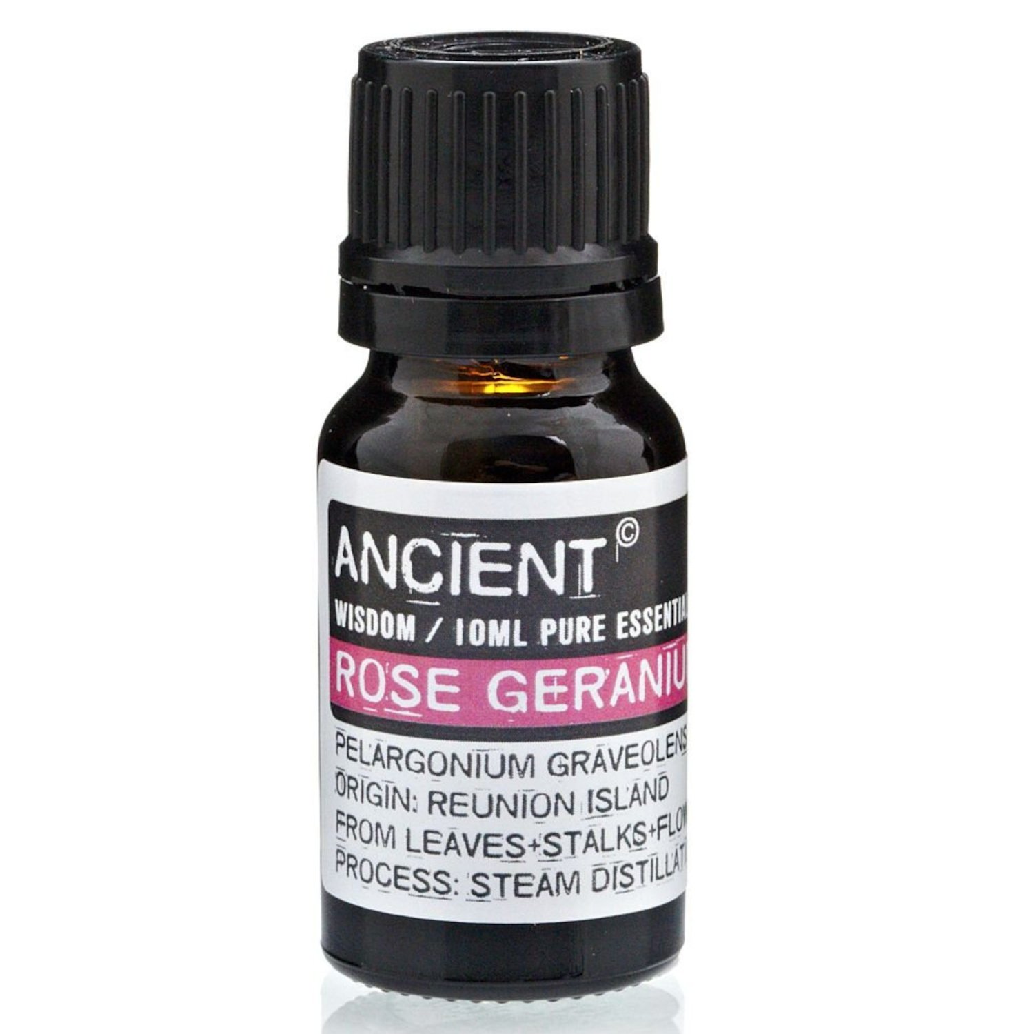 EO-75 Ancient Wisdom Rose Geranium 10ml Pure Essential Oil Ancient Wisdom Rose Geranium 10ml Pure Essential Oil - Image 1
