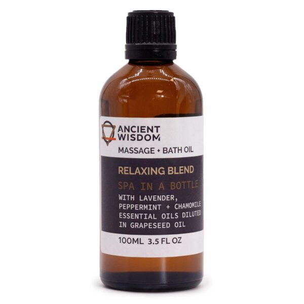 Ancient Wisdom Relaxing Blend 100ml Massage & Bath Oil
