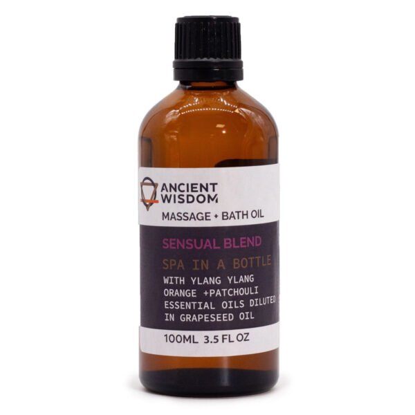Ancient Wisdom Sensual Blend 100ml Massage & Bath Oil