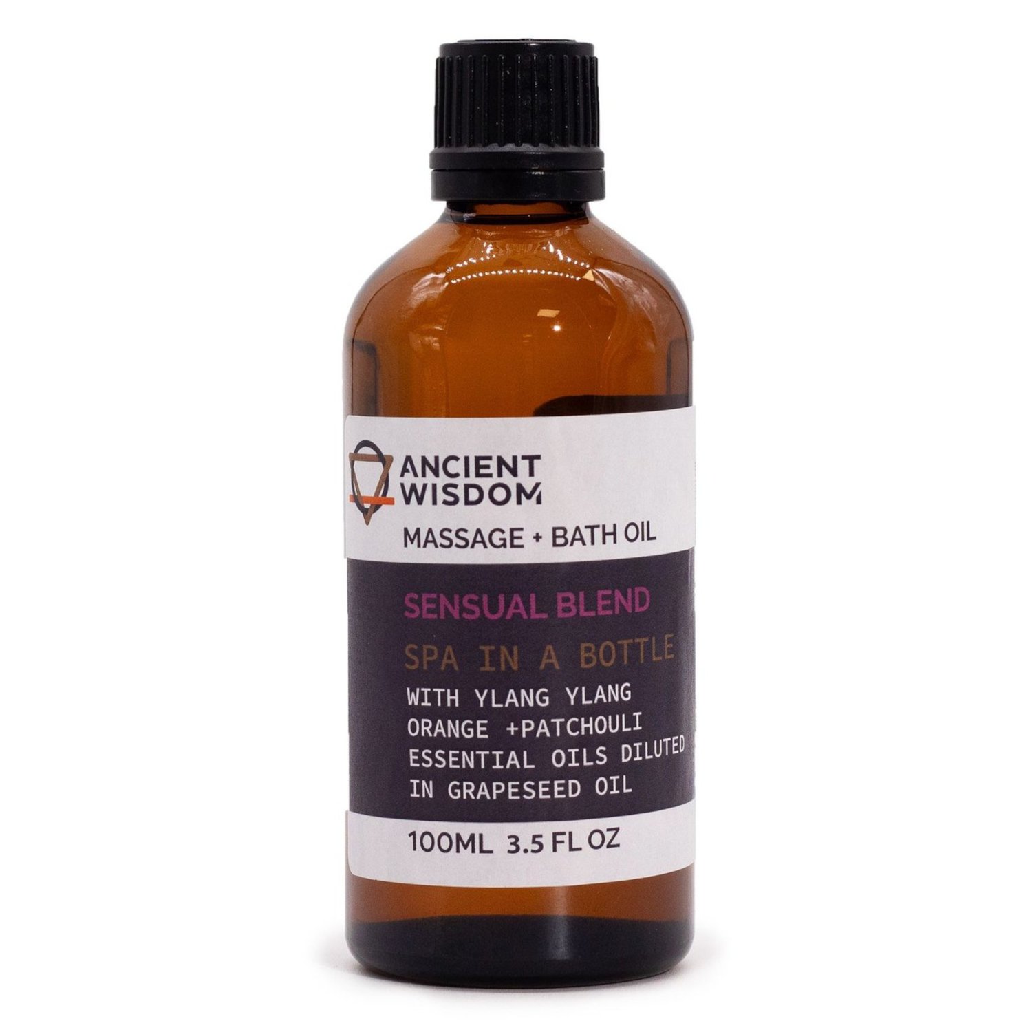 MOL-02 Ancient Wisdom Sensual Blend 100ml Massage & Bath Oil Ancient Wisdom Sensual Blend 100ml Massage & Bath Oil - Image 1