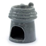 Ancient Wisdom Windmill Shaped Grey Ceramic Oil Burner - Image 2