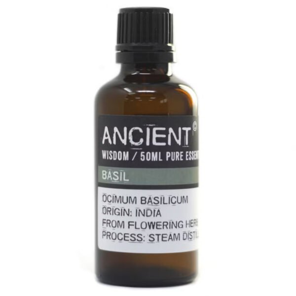 Ancient Wisdom Basil 50ml Pure Essential Oil
